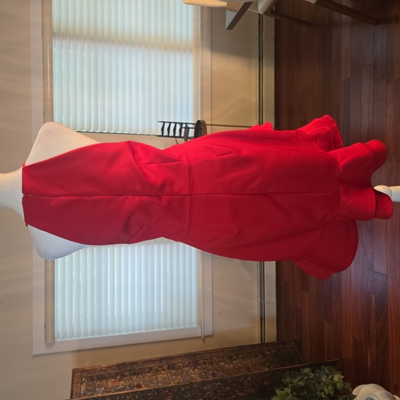 Cooper St Senorita High Neck Frill Mini Dress Halter Ruffled Red Size 8 - Picture 8 of 15